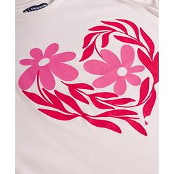 Pine Kids Cotton Knit Half Sleeves T-Shirts with Floral Print Pack of 5 - Multicolor