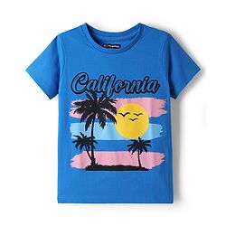 Pine Kids Cotton Knit Regular T-Shirts with Graphic Print Multi Colors 5-6 Years Pack of 5