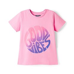 Pine Kids Cotton Knit T-Shirts with Graphic Print Multi Colors 4-5 Years Pack of 5