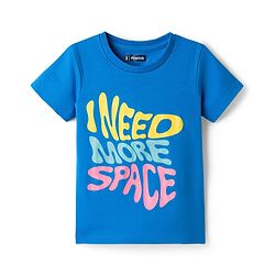 Pine Kids Cotton Knit T-Shirts with Graphic Print Multi Colors 4-5 Years Pack of 5