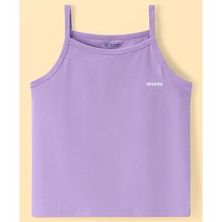 Pine Kids Cotton Lycra Knit Sleeveless Slips With Heart Print Pack Of 3 - Colour May Vary