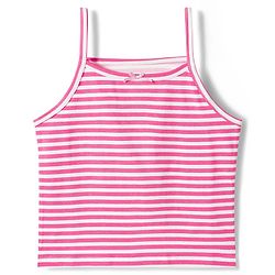 Pine Kids Cotton Lycra Sleeveless Slips With Stripes & Pack Of 3 - Colour May Vary