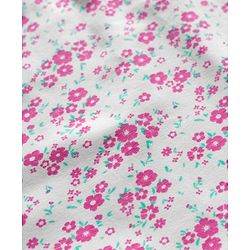 Pine Kids Cotton Lycra Knit Sleeveless Slips With Floral Print Pack Of 3 - Colour May Vary