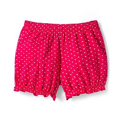 Pine Kids Cotton Elastane Knit Bloomers With Polka Dot Print Pack Of 3 - Colour May Vary