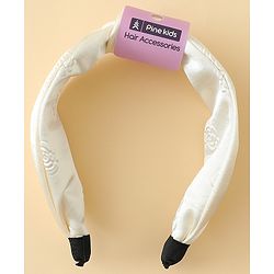 Pine Kids Hair Band Free Size - White