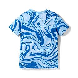 Pine Kids Marvel Single Jersey Knit Half Sleeves T-Shirt with Captain America Graphic - Multicolor