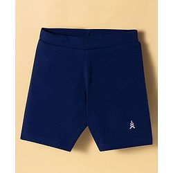 Pine Kids Cotton Lycra Knit Solid Colour Cycling Shorts Pack Of 3 (Colour May Vary)