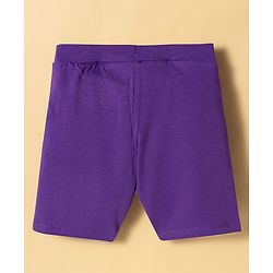 Pine Kids Cotton Lycra Knit Above Knee Length Shorts Pack Of 3 - Colour May Vary