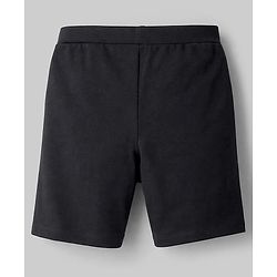 Pine Kids Cotton Lycra Knit Above Knee Length Cycling Shorts with Brand Logo Print - (Colour May Vary)