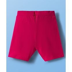 Pine Kids Cotton Lycra Knit Solid Colour Cylcing Shorts(Colour May Vary)