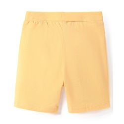 Pine Kids Cotton Lycra Knit Solid Colour Shorts (Colour May Vary)