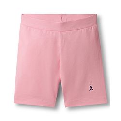 Pine Kids Cotton Lycra Knit Solid Colour Cycling Shorts (Colour May Vary)