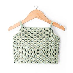 Pine Kids Woven Sleeveless Choli Lehenga Set with Dupatta Sequin Detailing & Floral Glitter Print - Navy Blue