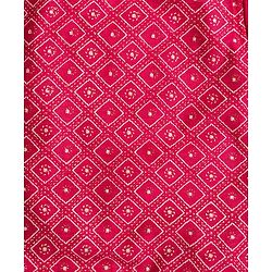 Pine Kids Woven Sleeveless Choli Lehenga Set with Dupatta Glitter Print - Pink