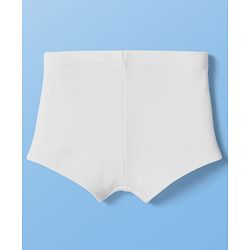 Pine Kids Cotton Elastane Hipster With Logo Print Pack Of 3 - White