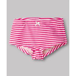 Pine Kids Cotton Knit Star Printed & Striped Panties Pack Of 3 - Multicolour