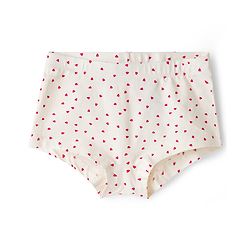 Pine Kids Cotton Elastane Knit Solid & Heart Printed Hipsters Pack of 3 - ( Colour May Vary)