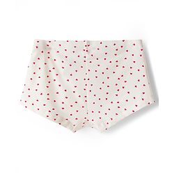 Pine Kids Cotton Elastane Knit Solid & Heart Printed Hipsters Pack of 3 - ( Colour May Vary)