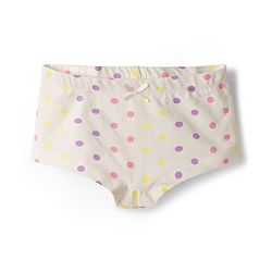 Pine Kids Cotton Elastane Knit Hipster With Polka Dot Print Pack Of 3 ( Colour May Vary)
