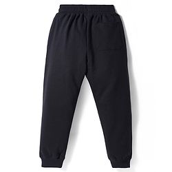 Pine Kids Cotton Knit Half Sleeves T-Shirt & Lounge Pant Set with Text Graphic - Black