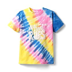 Pine Kids Single Jersey Knit Half Sleeves Co-ords T-Shirt & Shorts Set with Text Graphic - Multicolor