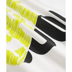 Pine Kids Cotton Knit Half Raglan Sleeves Cut & Sew T-Shirt & Shorts Set with Just Be Cool Print - Black & White
