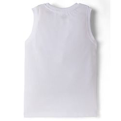 Pine Kids Cotton Knit Sleeveless Tank T-Shirts with Text Print Pack of 5 - Multicolor