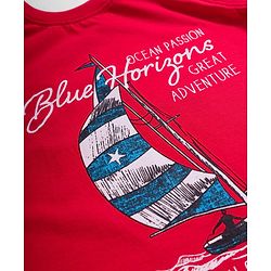 Pine Kids Cotton Knit Sleeveless Tank T-Shirts with Text Print Pack of 5 - Multicolor
