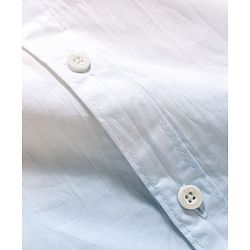 Pine Kids Cotton Woven Full Sleeves Solid Colour Shirt - Blue & White