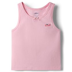 Pine Kids Cotton Lycra Knit Sleeveless Vests with Floral Print Pack of 3 (Color May Vary)