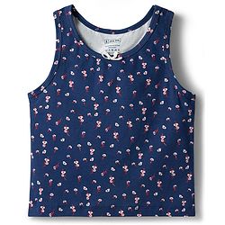 Pine Kids Cotton Lycra Knit Sleeveless Vests with Floral Print Pack of 3 (Color May Vary)