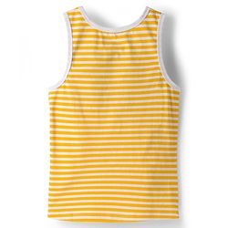 Pine Kids Cotton Knit Sleeveless Striped & Boat Printed Vests Pack of 3 - ( Colour May Vary)