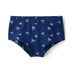 Pine Kids Cotton Elastane Knit Hipster with Bow Print Pack of 3 - ( Colour May Vary)