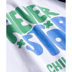 Pine Kids Cotton Woven Full Sleeves Checks Shirt With Printed Shirt - Teal Blue & White