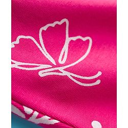 Pine Kids Cotton Lycra Knit Full Length Leggings With Polka Dots - Fuschia