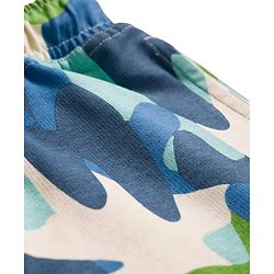 Pine Kids Looper Shorts With Camouflage Print - Multicolor