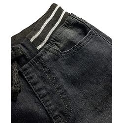 Pine Kids Denim Woven Full Length Jeans - Black