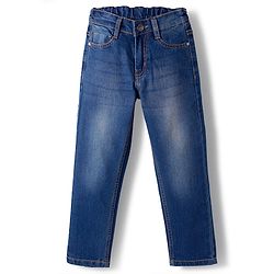 Pine Kids Denim Woven Full Length Jeans - Blue