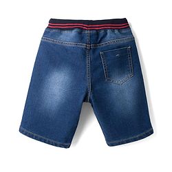 Pine Kids Denim Woven Washed Shorts - Blue