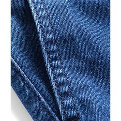 Pine Kids Denim Woven Washed Shorts - Blue