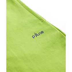 Pine Kids Looper Knit Solid Colour Shorts - Lime Green