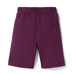 Pine Kids Looper Knit Shorts With Limitless Print - Wine