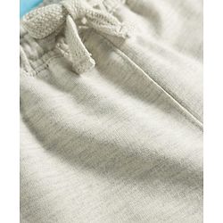 Pine Kids 100% Cotton Knit Shorts With Girl Power Print - Grey