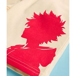 Pine Kids Looper Knit Shorts With Anime Print - Offwhite