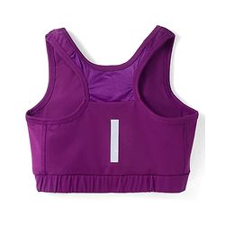 Pine Active Knit Sleeveless Super Stretch Sports Bra - Purple
