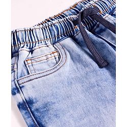 Pine Kids Denim Woven Full Length Jeans - Light Blue