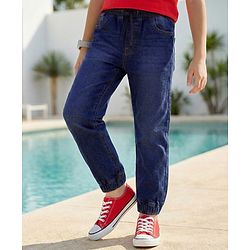 Pine Kids Denim Woven Full Length Jeans - Blue