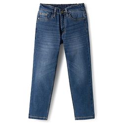 Pine Kids Denim Woven Full Length Jeans - Blue