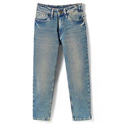 Pine Kids Denim Woven Full Length Tinted Jeans - Blue