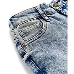 Pine Kids Denim Woven Full Length Jeans - Blue
